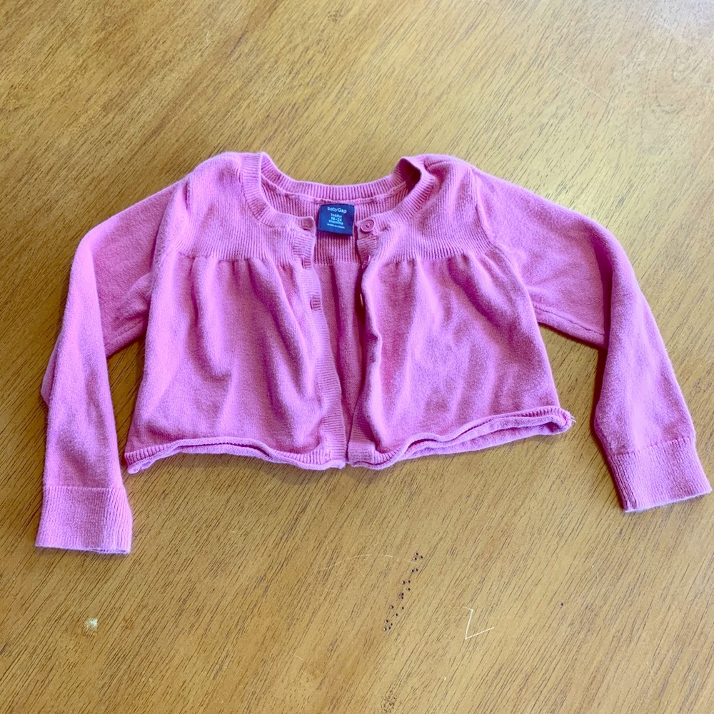 Pink Cardigan sweater